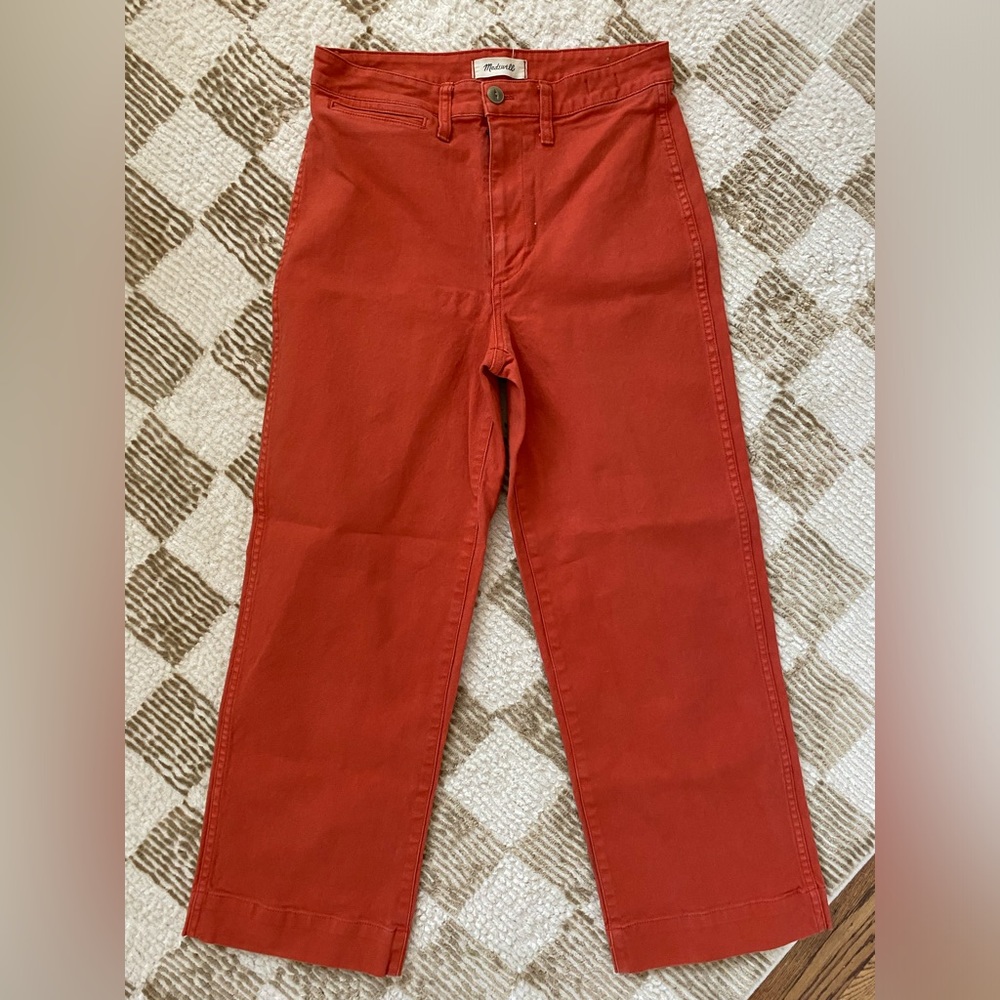 Madewell Emmett 2.0 Wide-Leg Pants 8 Tall